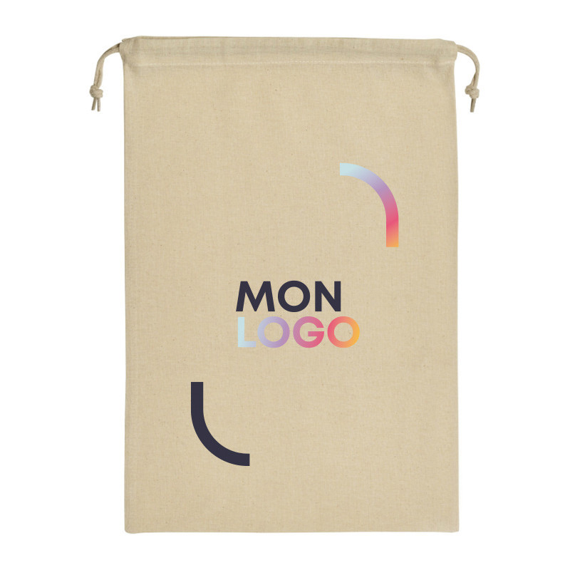 Pochon en coton Bio GOTS 130 g/m2 taille M Ubag®