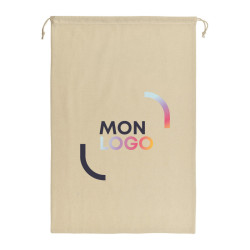 Pochon en coton Bio GOTS 130 g/m2 taille XL Ubag®