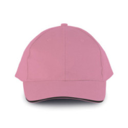 Casquette K-up® 6 pans en coton 260 g/m²