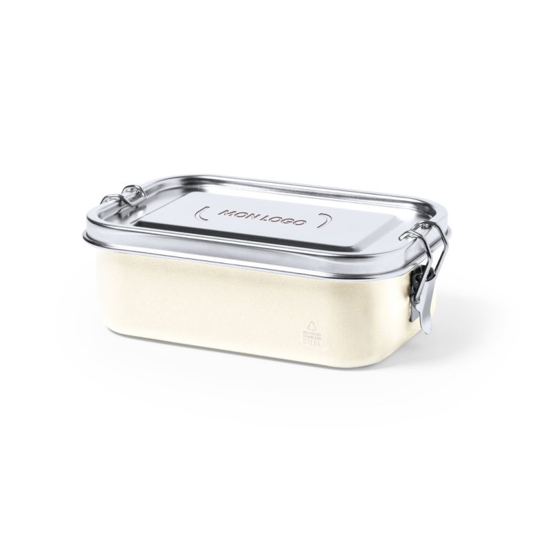 Lunch box en acier inoxydable recyclé