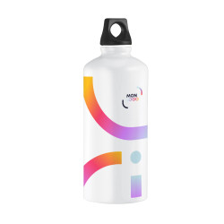 Bouteille en aluminium recyclé 600 mL quadri Goodjour©