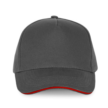 Casquette K-up® 5 pans en coton 180 g/m²