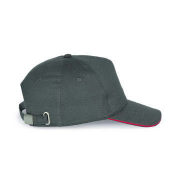 Casquette K-up® 5 pans en coton 180 g/m²