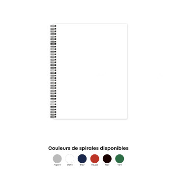 Agenda souple A4 à spirale Alliance Book