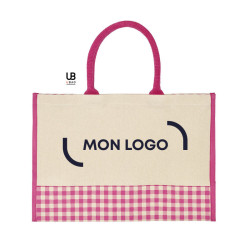 Sac shopping coton avec soufflets Ubag®