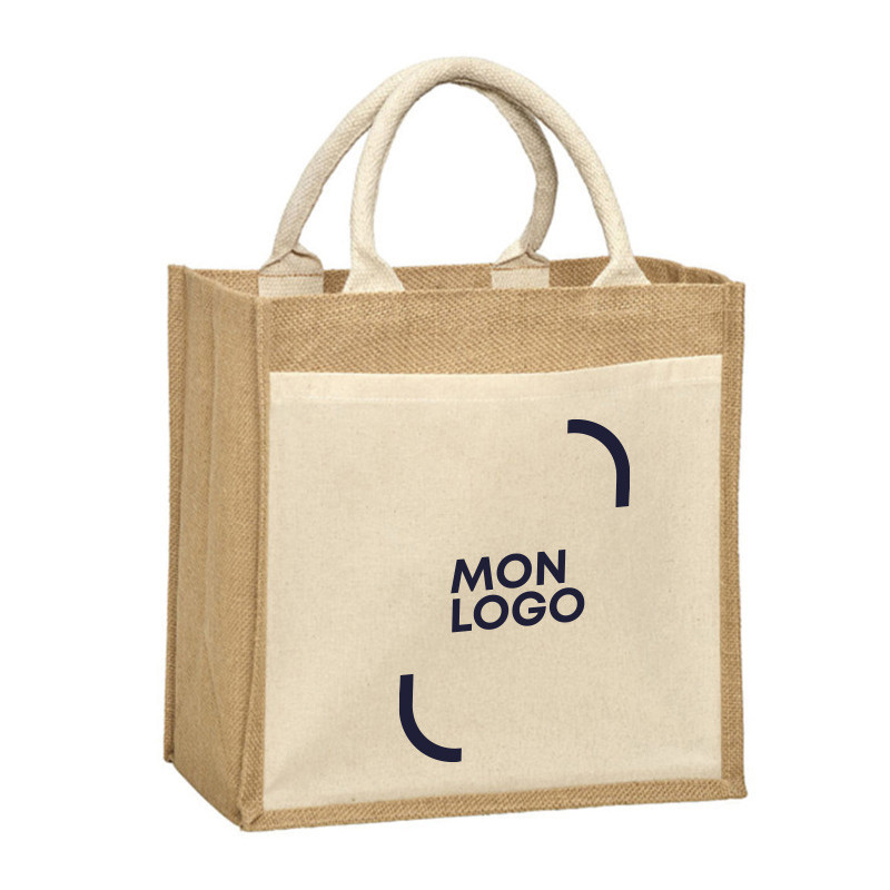 Sac cabas jute et coton Ubag®