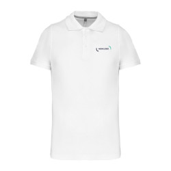 Polo homme manches courtes Kariban® blanc