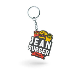 Porte-clés sur-mesure en PVC souple 2D 5 x 5 cm
