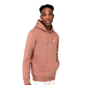 Sweat-shirt mixte capuche coton bio polyester recyclé Native Spirit®