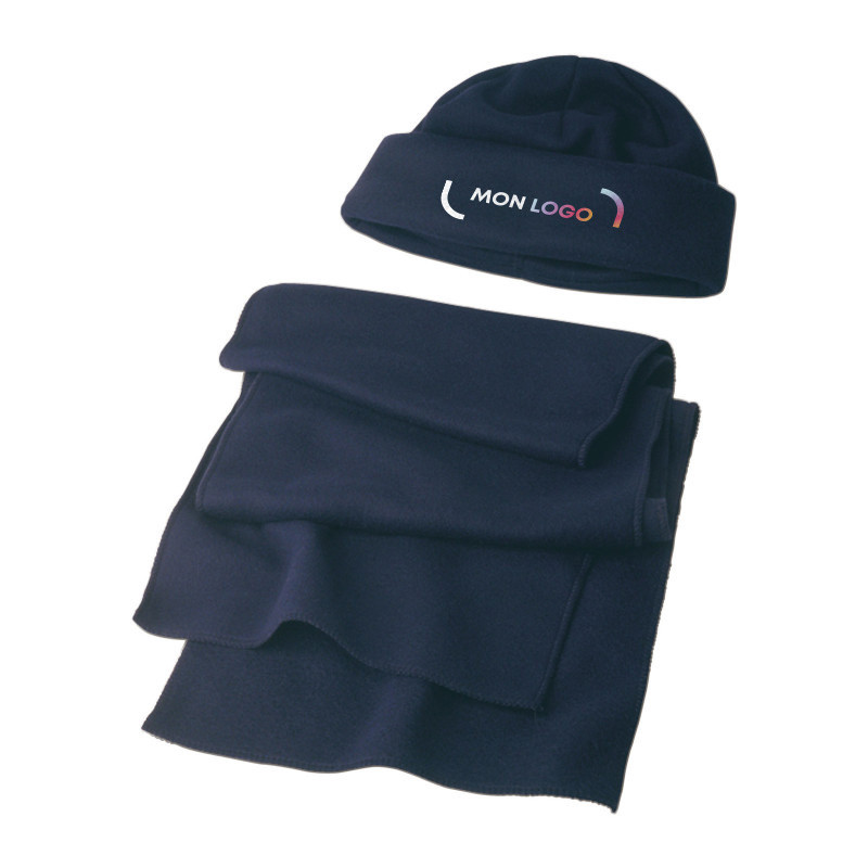 Bonnet et écharpe polaire