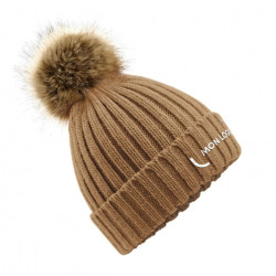 Bonnet pompon en fausse fourrure Beechfield®
