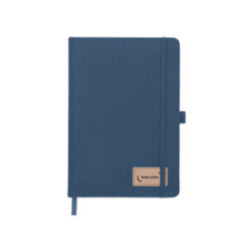 Carnet A5 en velours côtelé