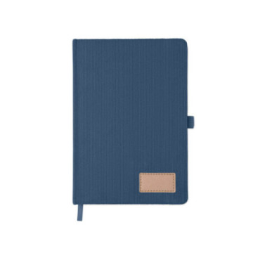 Carnet A5 en velours côtelé