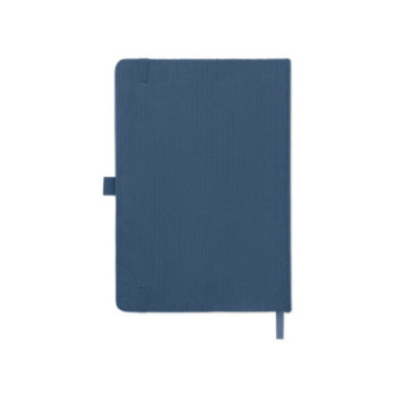 Carnet A5 en velours côtelé