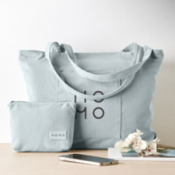 Grand sac shopping en velours côtelé 220 g/m²