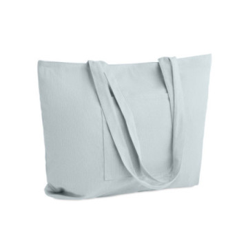 Grand sac shopping en velours côtelé 220 g/m²