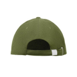 Casquette 5 pans en velours côtelé