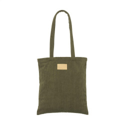 Sac shopping en velours côtelé recyclé 270 g/m²
