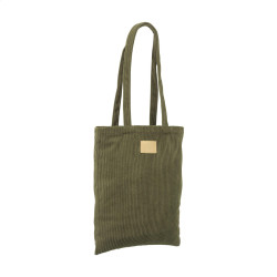 Sac shopping en velours côtelé recyclé 270 g/m²