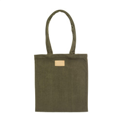 Sac shopping en velours côtelé recyclé 270 g/m²
