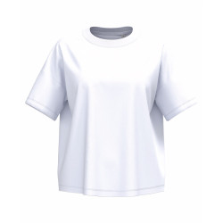 Tee-shirt oversize femme en coton bio Native Spirit® Loom blanc