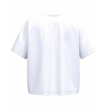 Tee-shirt oversize femme en coton bio Native Spirit® Loom blanc