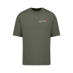 Tee-shirt oversize homme en coton bio Native Spirit® Loom couleur