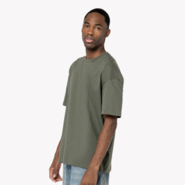 Tee-shirt oversize homme en coton bio Native Spirit® Loom couleur
