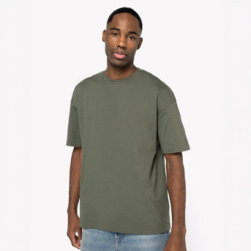 Tee-shirt oversize homme en coton bio Native Spirit® Loom couleur