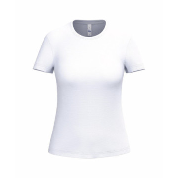 Tee-shirt de sport respirant femme iDeal Basic® Mercury blanc