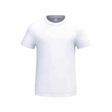 Tee-shirt de sport respirant enfant iDeal Basic® Mercury blanc