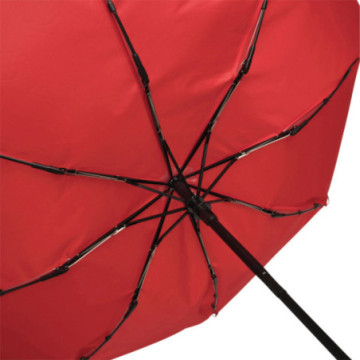 Parapluie pliable tempête ouverture & fermeture automatiques rouge