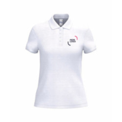 Polo femme iDeal Basic® Mercia blanc