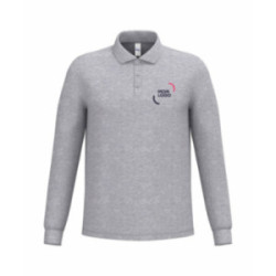 Polo manches longues homme LSL iDeal Basic® Mercia couleur