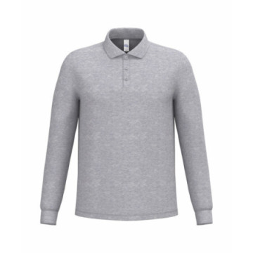 Polo manches longues homme LSL iDeal Basic® Mercia couleur