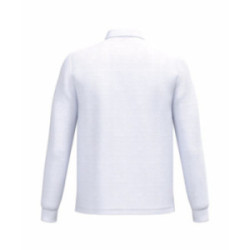 Polo manches longues homme iDeal Basic® Ceryn blanc