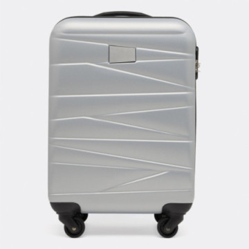 Valise trolley argent