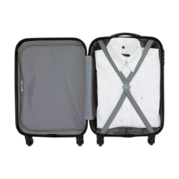 Valise trolley argent