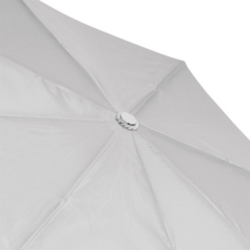 Parapluie pliable tempête ouverture & fermeture auto gris clair