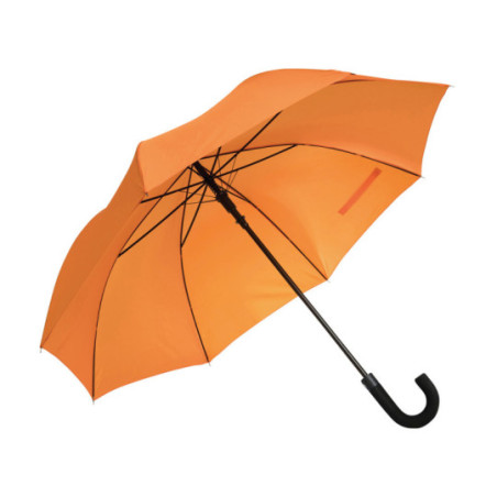 Parapluie golf tempête ouverture automatique orange