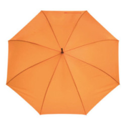 Parapluie golf tempête ouverture automatique orange