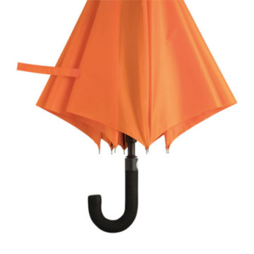 Parapluie golf tempête ouverture automatique orange