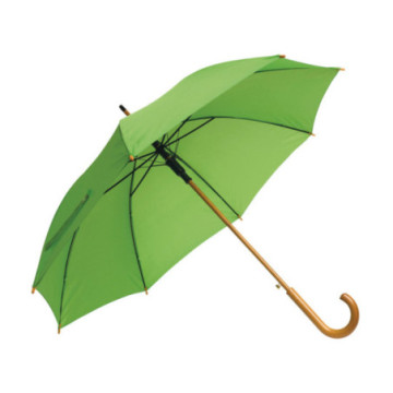 Parapluie canne ouverture automatique vert clair