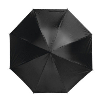 Parapluie canne ouverture automatique noir/rouge