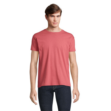 Tee-shirt homme couleur Sol's® Régent marquage Octobre Rose inclus