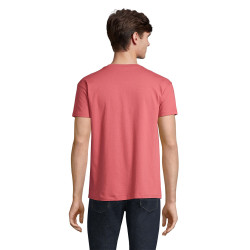Tee-shirt homme couleur Sol's® Régent marquage Octobre Rose inclus