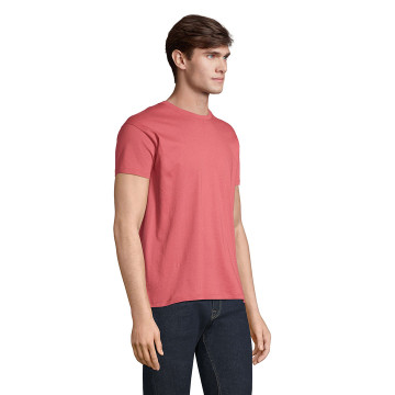 Tee-shirt homme couleur Sol's® Régent marquage Octobre Rose inclus