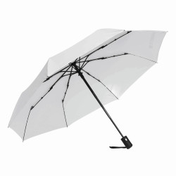 Parapluie pliable tempête ouv/fermeture auto blanc marq Octobre Rose