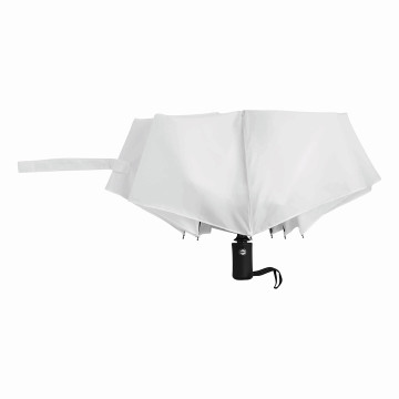 Parapluie pliable tempête ouv/fermeture auto blanc marq Octobre Rose