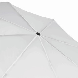 Parapluie pliable tempête ouv/fermeture auto blanc marq Octobre Rose